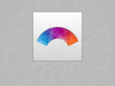 Thermal icon app grid icon launcher opower radial thermostat