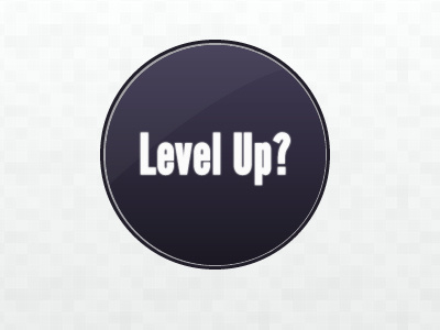 Level Up button kindapointless levelup webpage