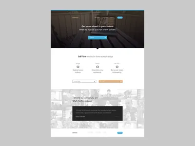 Snapshot homepage landing web