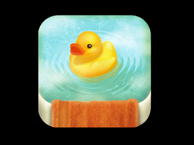 Squeaky app bath duck ducky icon ios iphone rubber duck