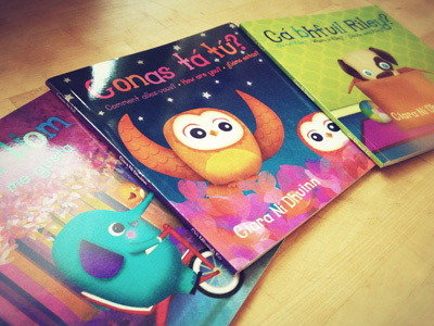 YAY!!! Finally have my books from the publisher blue books character children clumsy elephant illustration irish texture