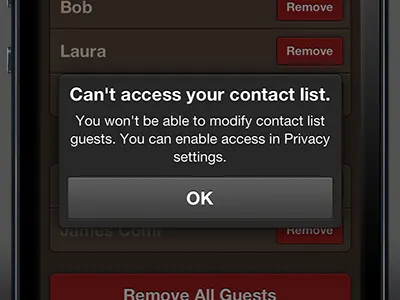 Custom Alert View alert dialog ios iphone modal popup