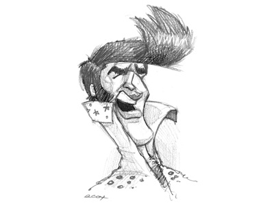 Elvis characters childrens book concepts pencil sketchbook sketches studies