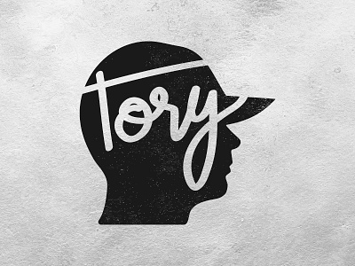 Tory logo mark personal silhouette