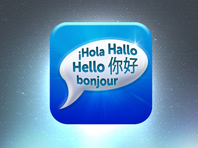 LangAmigo chat design free graphic icon ios iphone ui