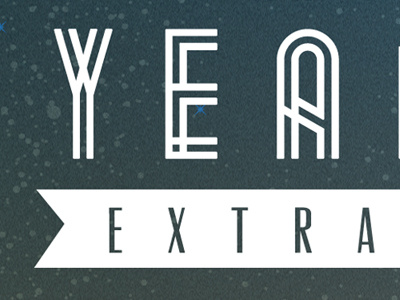 Yea Extra typography