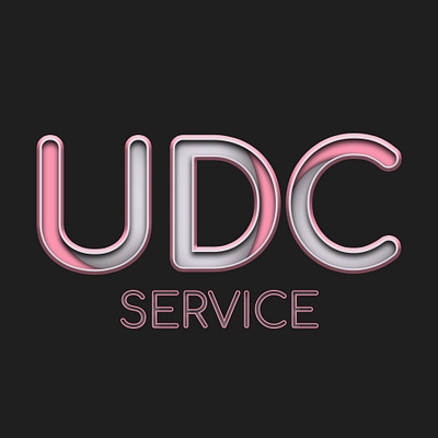 UDC Service Brand Logo And Color Guide branding graphic design logo