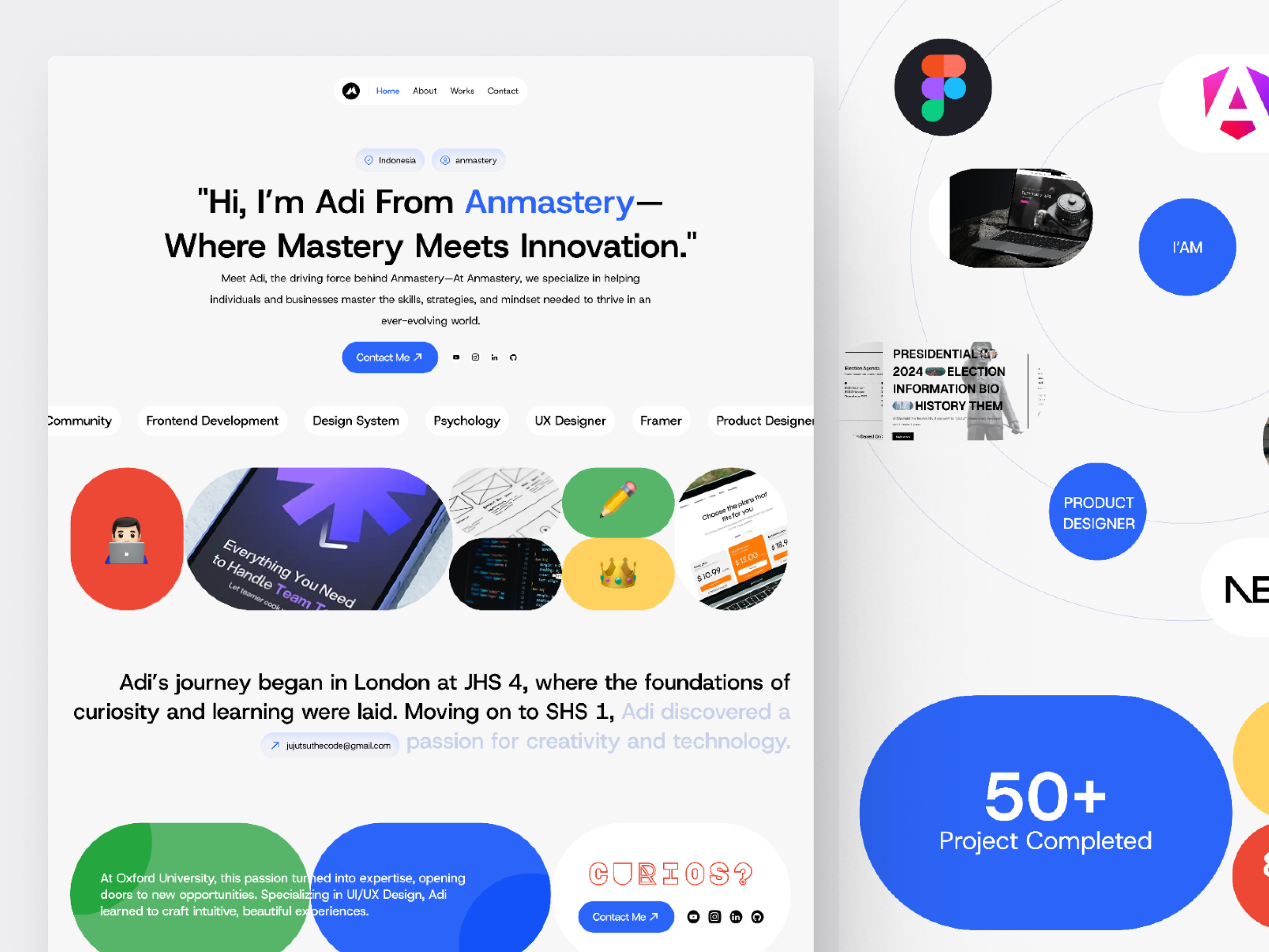 Example of Professional Landing Pages