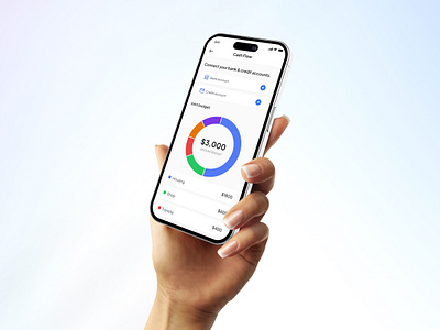 Streamlined Cash Flow Management UI app interaction budget tracker cash flow app clean ui data visualization expense tracking finance management finance tools financial dashboard financial planning fintech design intuitive app minimal app design mobile app ui modern ui design money management personal finance transaction tracking ui ux design user friendly design