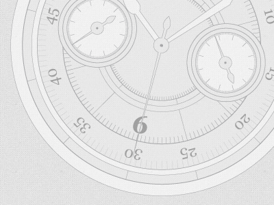 Timeline clock illustration milestones timeline