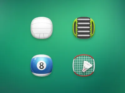 Sports items Ⅱ badminton exercise snoke sport volleyball ximi