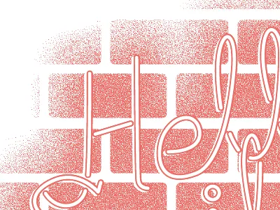 Hello Sailor Detail letterpress sydney