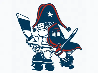 Quad All Stars branding hockey identity logo vintage