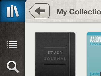 Sneak Peek ios library menu mobile mormon