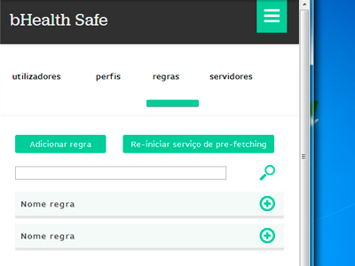 Safe medical archive app responsive safe