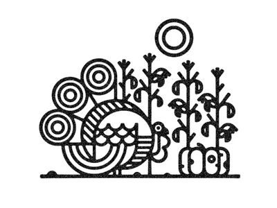 Gobble Gobble illustration poop thanksgiving turkey