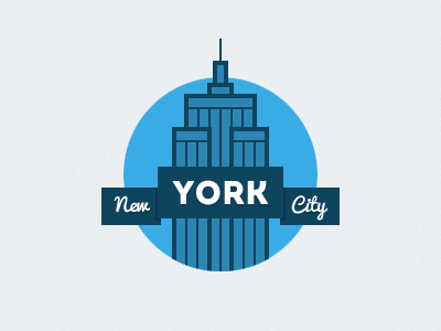 New York City building logo new york city nyc