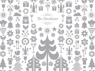 Dorchester Christmas Booklet Cover christmas dorchester hotel dorchester london menu