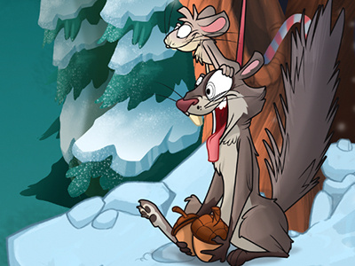 Dribb Nuts Esquire character design esquire magazine illustrations