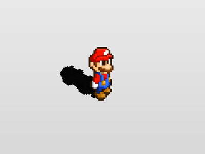 It's meeeeeeeeee 16 bit icon mario pixel videogame