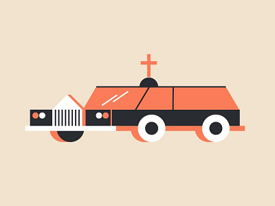 Hearse goran goranfactory hearse illustration marco romano