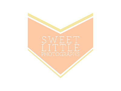 Sweet Little Photographs chevron logo type