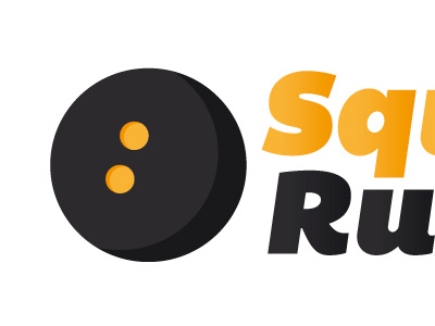 Squash Ball ball logo squash