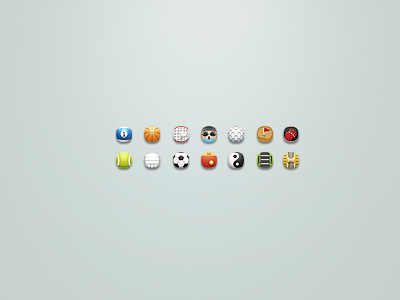 Sports items 16×16 icon sport ximi