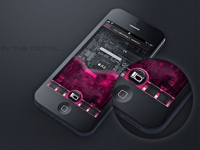 New Liquid Fill Site Header ios iphone liquuid pink piping ui webdesign