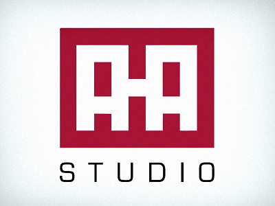 AHA Studio logo marketing red slovenia