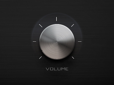 Volume Slider button music slider volume