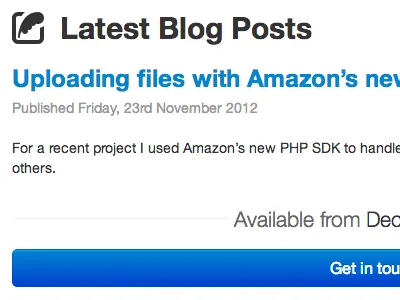 Blog sneak peak batch blog bootstrap