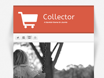 Collector Flickr joomla template