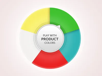 Color Wheel colors ui