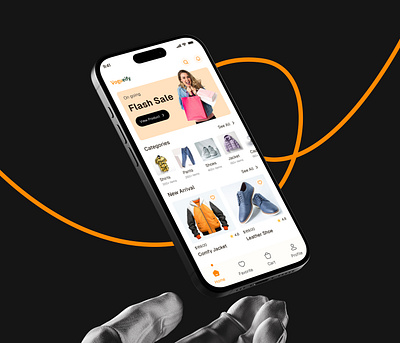 Fashion Mobile App android app app design clothing clothing store ecommerce ecommerce app ecommerce store fashion app fashion app design ios ismail mobile mobile app mobile app design nahid store ui uiux web design