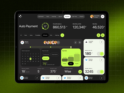 payment dashboard web ui design crypto dashboard design design digital wallet finance fintech hero section payment dashboard product design saas saas product ui ux wallet web design website