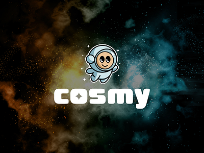 Cosmy astronaut astronaut mascot branding cosmic cosmic logo cute cute logo cute mascot design grafiko labs graphic design logo logo design logo mascot mascot mascot logo minimal minimal logo minimal mascot simple logo