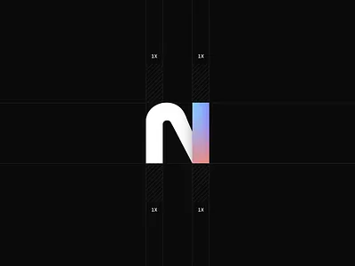 Nolana AI Brand Identity ai ai logo brand brand identity branding gradient logo n logo slideshow startup