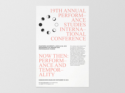 PSi19 Poster branding collateral design graphic poster print typography