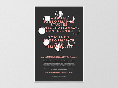 PSi19 Poster branding collateral design graphic poster print typography