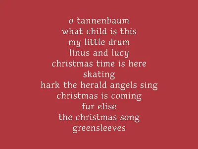 Skating charlie brown christmas design type upright italic