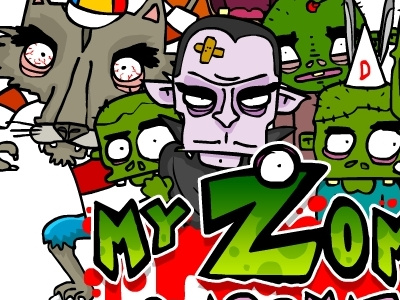 My Zombie Classmates angry birds style flash zombies