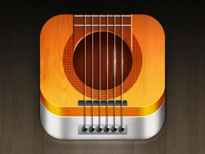 Icon Guitar guitar icon ipad iphone ui