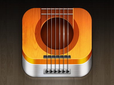 Icon Guitar guitar icon ipad iphone ui