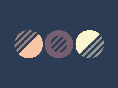 Department of Creation brand branding circles lines logo simple