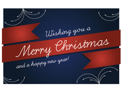 christmas + schoolbook fonts card christmas christmas card holiday ribbon