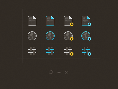 Datatypes icons