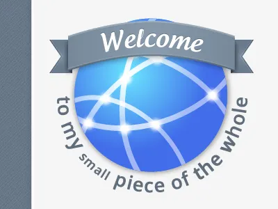 Welcome/Intro Gimmick globe intro ribbon welcome