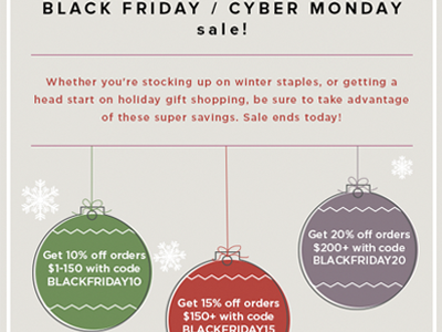 Black Friday / Cyber Monday black friday cyber monday fashion holidays sale