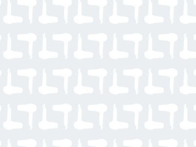 The Blowout Bar pattern hairdryer pattern